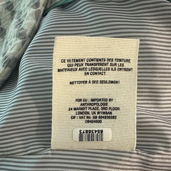 Cartonnier Patterned Blazer in White and Gray - Picture 12 of 13